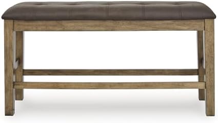 Signature Design by Ashley Vallister Backless Counter Height Dining Bench - Image 7