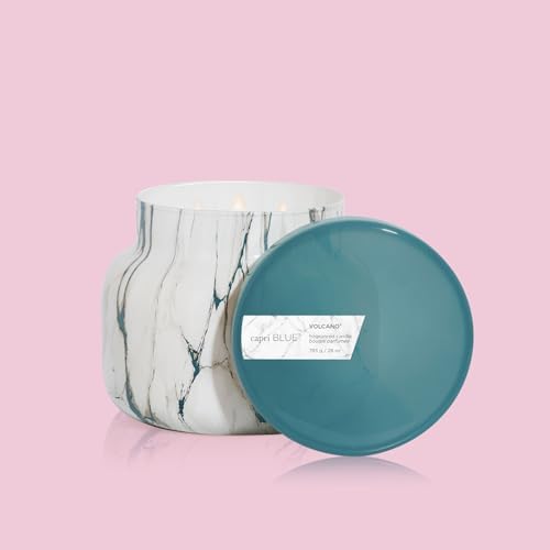 Capri Blue Scented Candles - Modern Marble Oversized Jar - Luxury Candles for Home Scented with Tropical Fruits & Sugared Citrus - Soy Wax Blend (Volcano, 28 oz) - Image 7