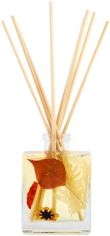 Rosy Rings Honey Tobacco Botanical Reed Diffuser 4oz - Lasts 4-6 Months, Aromatherapy Diffuser, Reed Diffuser Sticks, Diffuser with Botanicals Perfect for Home Decor! by RosyRings