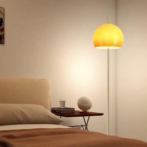 Orange Mushroom Floor Lamp,Foot Switch Control,for Living Room Bedroom - Image 2