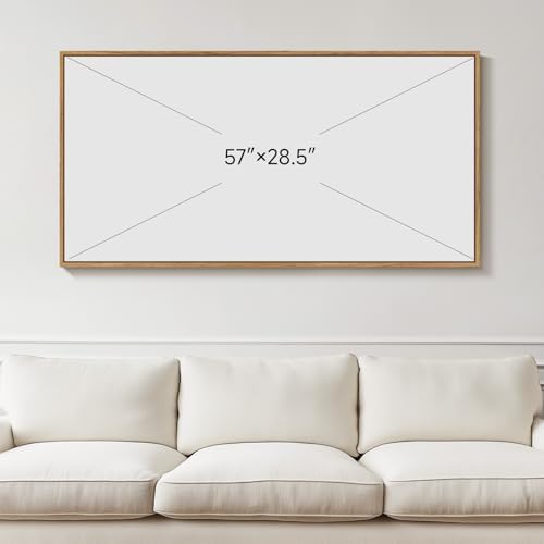 Large Framed Sage Green Abstract Wall Art for Living Room, Horizontal 60x30 - Image 7