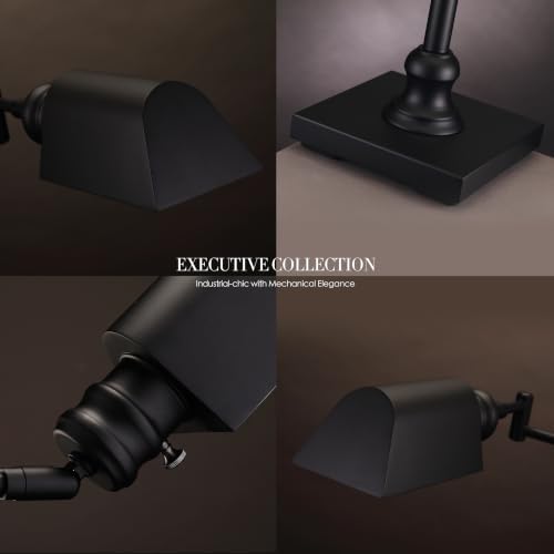 O'Bright Arcadia Pharmacy Desk Lamp, Black - Image 7