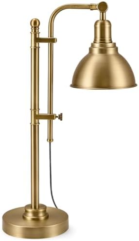 VONLUCE Rustic Desk Lamp, Adjustable Industrial Table Lamp for Home Office by Vonluce