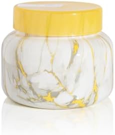 Capri Blue Modern Marble Jar Candles - Luxury Scented Candles for Home - Long Lasting Soy Wax Blend - Scented Home Decor Gifts - Pineapple Flower (19 oz) by Unknown