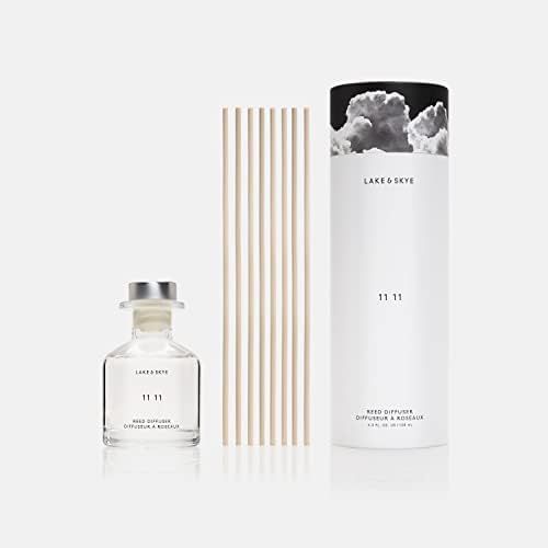 Lake & Skye 11 11 Reed Diffuser, 4.3 fl oz (128 mL) - Sheer & Uplifting Scent - Image 3