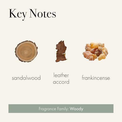 LAFCO New York Classic Reed Diffuser, Feu de Bois - 6 oz - Up to 3 Months Fragrance Life - Reusable Glass Vessel - Natural Wood Reeds - Made in The USA - Image 3