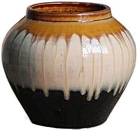 Decorative Vase Ceramic Vase Floor Vase Countertop Ornaments Living Room Corridor Entrance Decorative Simple Dried Flower Arrangements Vintage Vase Ceramic Vase Glass Vase Hydroponic Flower Vase ( Siz by Unknown