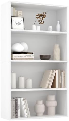 Sweetcrispy Tall Bookshelf, Book Shelf, Storage Organizer by Sweetcrispy