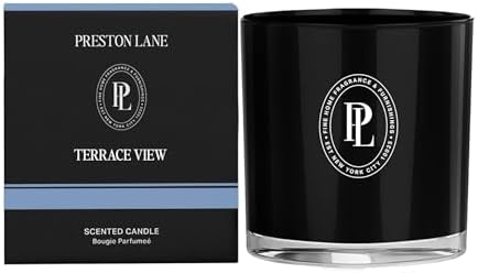 Preston Lane Scented Candle 7.5oz Soy Wax 2-Wick Home - Terrace View by PrestonLane