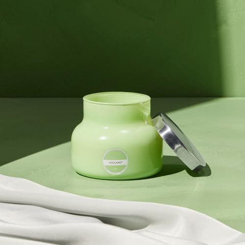 Capri Blue Volcano Scented Candles - Luxury Candles for Home Scented with Tropical Fruit & Sugared Citrus - Long Lasting Soy Wax Blend - Petite Glass Jar (Iced Matcha Green, 8 oz) (Pack of 2) - Image 2