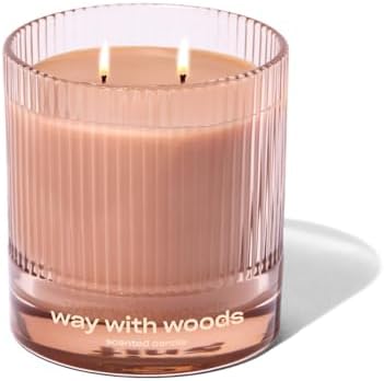 Way with Woods Luxury Scented Candle by Snif, Inviting, Crisp Scent, 50+ Hours, 100% Cotton Fiber Wicks, Soy Wax Blend, Non-Toxic, Vegan, 8.5 oz - Image 3
