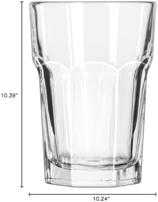 Libbey Glassware 15238 Gibraltar Beverage Glass, Duratuff, 12 oz. (Pack of 36) - Image 3