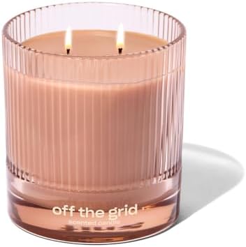 Off The Grid Luxury Scented Candle by Snif, Warm and Calming Candle, 50+ Hours, 100% Cotton Fiber Wicks, Soy Wax Blend, Non-Toxic, Vegan, 8.5 oz - Image 3