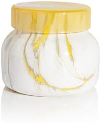 Capri Blue Modern Marble Jar Candles - Luxury Scented Candles for Home - Long Lasting Soy Wax Blend - Scented Home Decor Gifts - Pineapple Flower (8 oz) by Unknown