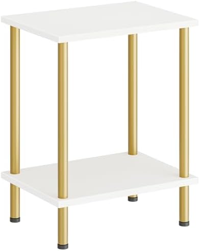 HOOBRO End Table, Small Side Table, Nightstand for Small Spaces by HOOBRO