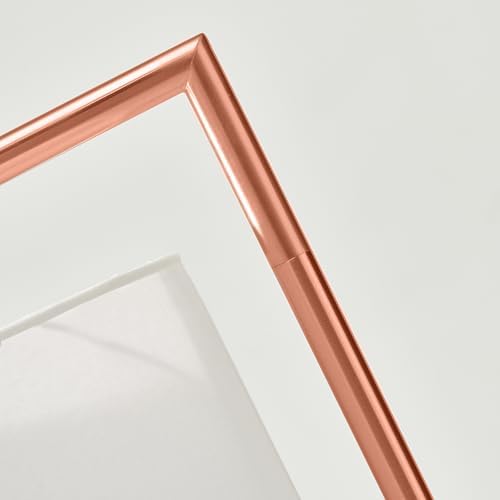 Brightech Montage Modern Floor Lamp, LED Floor Lamp for Living Rooms & Offices - Tall Standing Lamp for Bedroom Reading - Corner Pole Lamp for Contemporary Home Decor - Rose Gold - Image 6