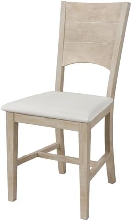 LUMISOL 6-Piece Dining Table Set for 6, Farmhouse Kitchen Dining Room Table Set with Recantgle Table and Upholstered Bench and Chairs, Light Natural - Image 6