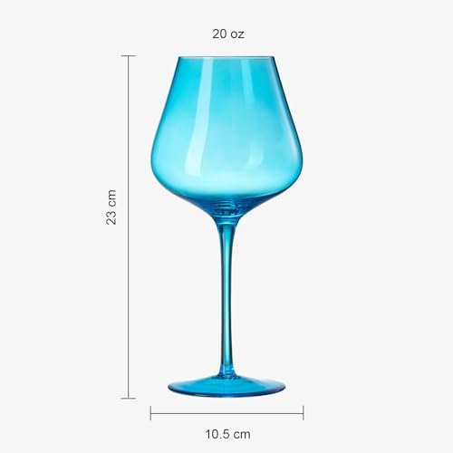 Pride LGBTQIA+ Colored Wine Glass Set | 20oz | Gay Rainbow Set of 6 Love is Love, Gift for Her, Him, They, Special Celebrations Drinkware Unique Style Stemmed Elegant Bright Glassware Pride Month Gift - Image 6