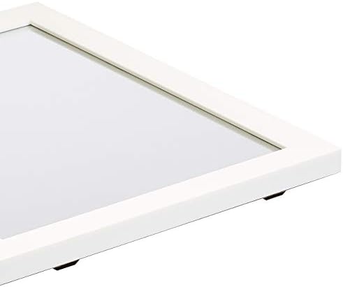 Amazon Basics Rectangular Wall Mount Mirror for Bedroom, Living Room, Entryway, Standard Trim, 16" x 20", White - Image 3