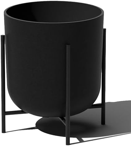 Veradek Mason Series Raised Lima Planter - Round Planter with Stand by VeradekOutdoor