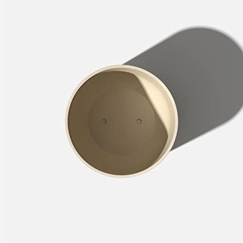 Veradek Round Lima Plastic Planter Pots for Indoor/Outdoor Garden Use, Sand Color, 5 Year Warranty - Image 7
