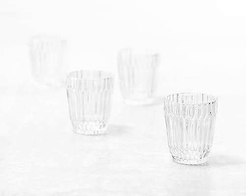 Fortessa Archie Glass Drinkware, Double Old Fashioned (Set of 6), 12.5 Ounce, Clear - Image 3