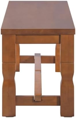 VilroCaz Farmhouse 6-Piece Acacia Wood Extendable Dining Table Set - Image 7
