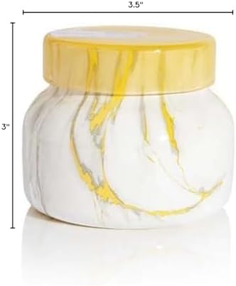Capri Blue Modern Marble Jar Candles - Luxury Scented Candles for Home - Long Lasting Soy Wax Blend - Scented Home Decor Gifts - Pineapple Flower (8 oz) - Image 7
