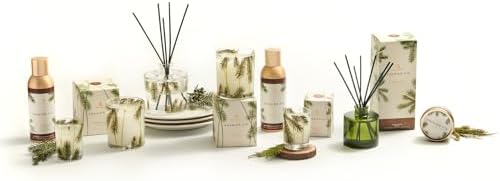Thymes Frasier Fir Reed Diffuser Set – Includes Reeds, Fragrance Oil, and Frosted Glass Bottle – Fragrance Oil Diffuser – Room Fresheners – Luxury Home Decor – Green (Heritage, 4 fl oz) - Image 6
