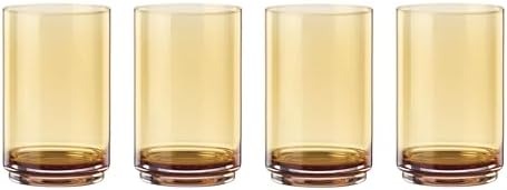 Lenox 897835 Tuscany Classics Stackable Coolers, Set Of 4, Amber by Lenox