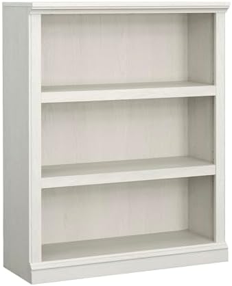 Sauder 3 Tier Book Shelf Wooden Bookcase Multipurpose Bookshelf for Home Office, Living Room, in Glacier Oak by SAUDER%C2%AE