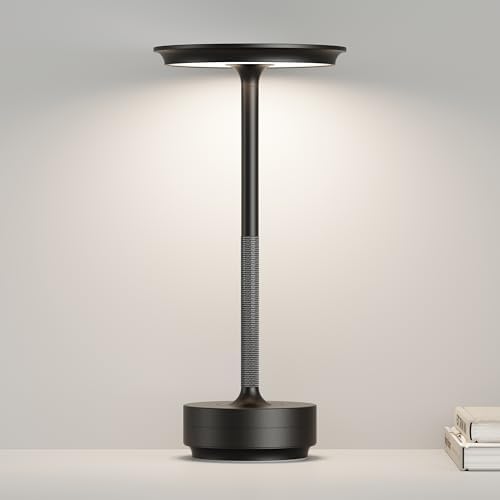 Rechargeable Cordless Table Lamps, Portable Battery Table Light by ZTFLOS