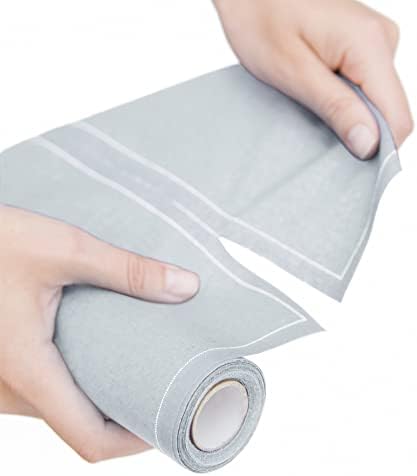 Cotton Cocktail Napkin - 4.3 x 4.3 in - 50 units per roll - Pearl Grey - Image 2