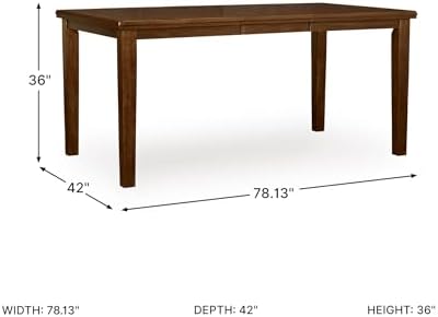 Signature Design by Ashley 1-Piece Counter Height Dining Table, 60-78 in - Image 3