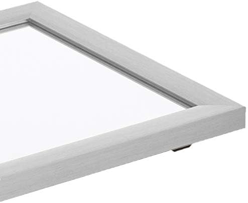 Amazon Basics Rectangular Wall Mount Mirror 16" x 20" - Standard Trim, Nickel, 20" L x 16" W (Pack of 3) - Image 3