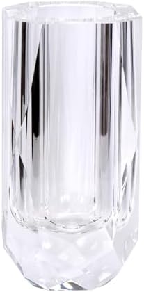 KAMMAK Glass Vase, Transparency Hand Blown Decorative Vase by KAMMAK