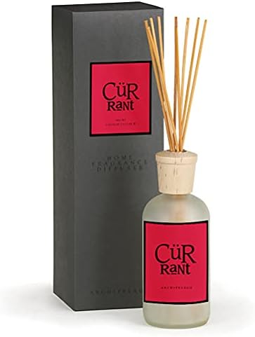 Archipelago Botanicals Currant Reed Diffuser, Includes Fragrance Oil, Decorative Wooden Cap and 10 Diffuser Reeds, Perfect for Home, Office or a Gift (7.85 fl oz) by Archipelago