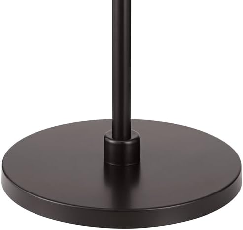Serra 64" Tall Dark Bronze Chairside Arc Offset Arm Floor Lamp - Image 5