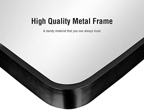 ITSRG Floor Mirror, Full Length Mirror with Stand, Arched Wall Mirror Full Length, Black Floor Mirror Freestanding, Wall Mounted for Bedroom, Black - Image 5