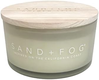 Sand + Fog Scented Candle - Golden Spice - Additional Scents and Sizes – 100% Cotton Lead-Free Wick - Luxury Air Freshening Jar Candles - Perfect Home Décor for Your Cocktail Table – 23 oz by SandFogHome