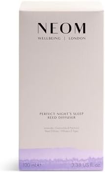 NEOM Perfect Night's Sleep Reed Diffuser, 100ml I Lavender, Chamomile and Patchouli I 100% Natural Fragrances I Lasts 12 Weeks I Refillable and Reusable - Image 7