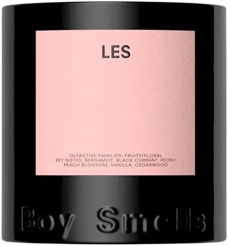 Boy Smells Les Scented Candle for Men and Women, Coconut, Beeswax, & Soy Candle Blend, Aromatherapy Candles for Home, 8.5 oz Jar, 50 Hour Burn by Unknown