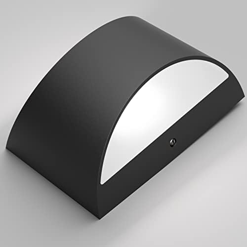 Aipsun Indoor Black Modern LED Wall Sconce Interior Wall Lights Set of 2 Hardwired Up and Down Wall Mount Light for Living Room Bedroom Hallway Corridor Cool White 6000K(with G9 Bulbs) - Image 2