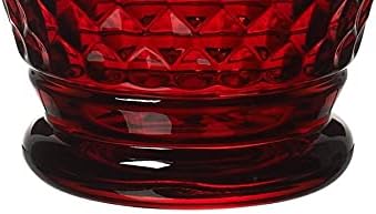 Villeroy & Boch Boston Old-Fashioned Glasses Set of 4, Red - Image 3