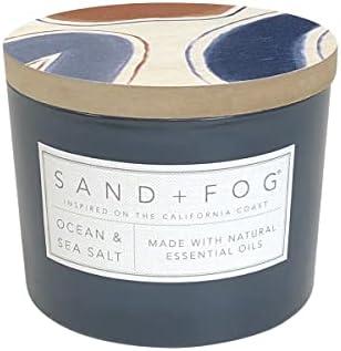 Sand + Fog Beach Day Bundle - Set of Three Luxury Candles - California Beach House, Clean Waves, Ocean & Sea Salt - 12 oz - Image 4