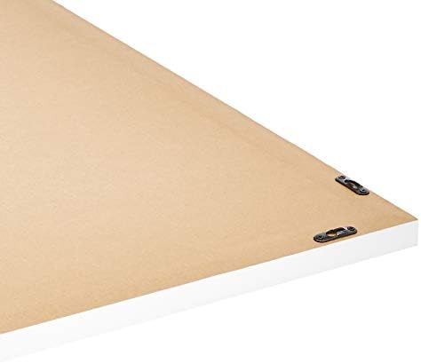 Amazon Basics Rectangular Wall Mount Mirror for Bedroom, Living Room, Entryway, 24" x 36", Standard Trim, White, Hangs Horizontally or Vertically - Image 4