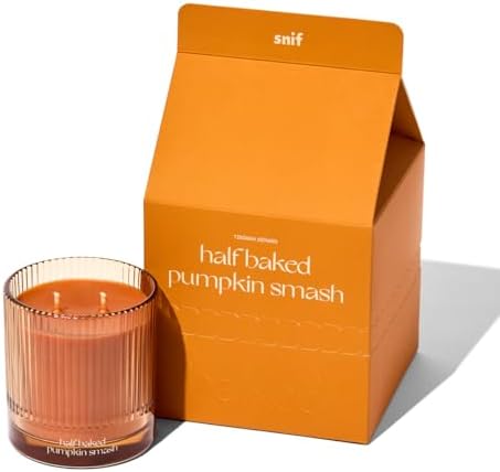 Half Baked Pumpkin Smash Scented Candle by Snif, 8.5oz - Image 3
