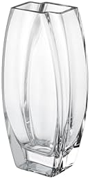 Glass - Vase - Clear - 8" Height - Heavy Durable - Made in Europe - by Barski by Barski
