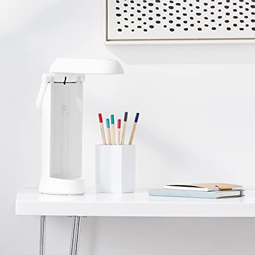 OttLite 13-Watt Folding CFL Task Lamp with Handle, White - Image 2