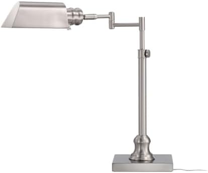 O'Bright Arcadia Pharmacy Desk Lamp, Brushed Nickel by OBright